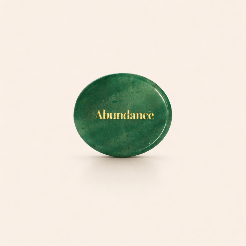 Abundance Green Aventurine Crystal Phone Grip Holder - Green