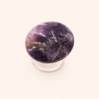 Amethyst Crystal Phone Grip Holder - Purple