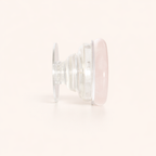 Love and Beloved Rose Quartz Crystal Phone Grip Holder - Pink