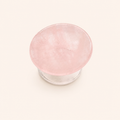 Rose Quartz Crystal Phone Grip Holder - Pink