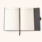 “Book of Reflection Journal” with Purple Amethyst Crystal