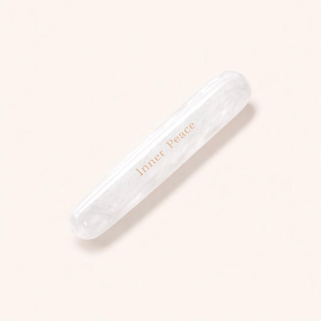 Inner Peace Crystal Quartz Massage Wand