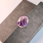 “Book of Reflection Journal” with Purple Amethyst Crystal