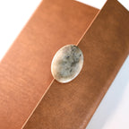 “Book of Destiny Journal” with Green Labradorite Crystal