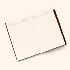 “Book of Reflection Journal” with Purple Amethyst Crystal